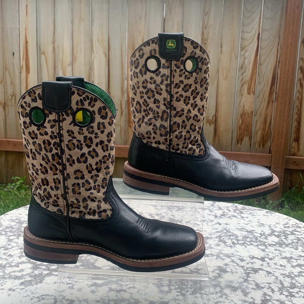 Leopard boots John Deere Youth 4 - Picture 5 of 17